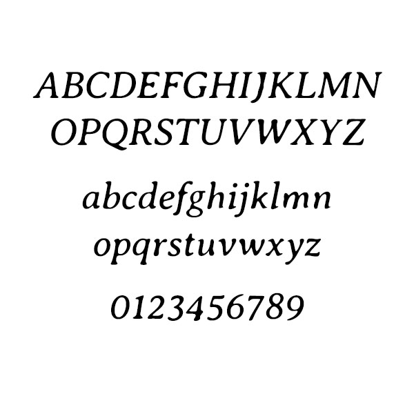 Averia Serif Libre Italic - font for website headers and description in logo